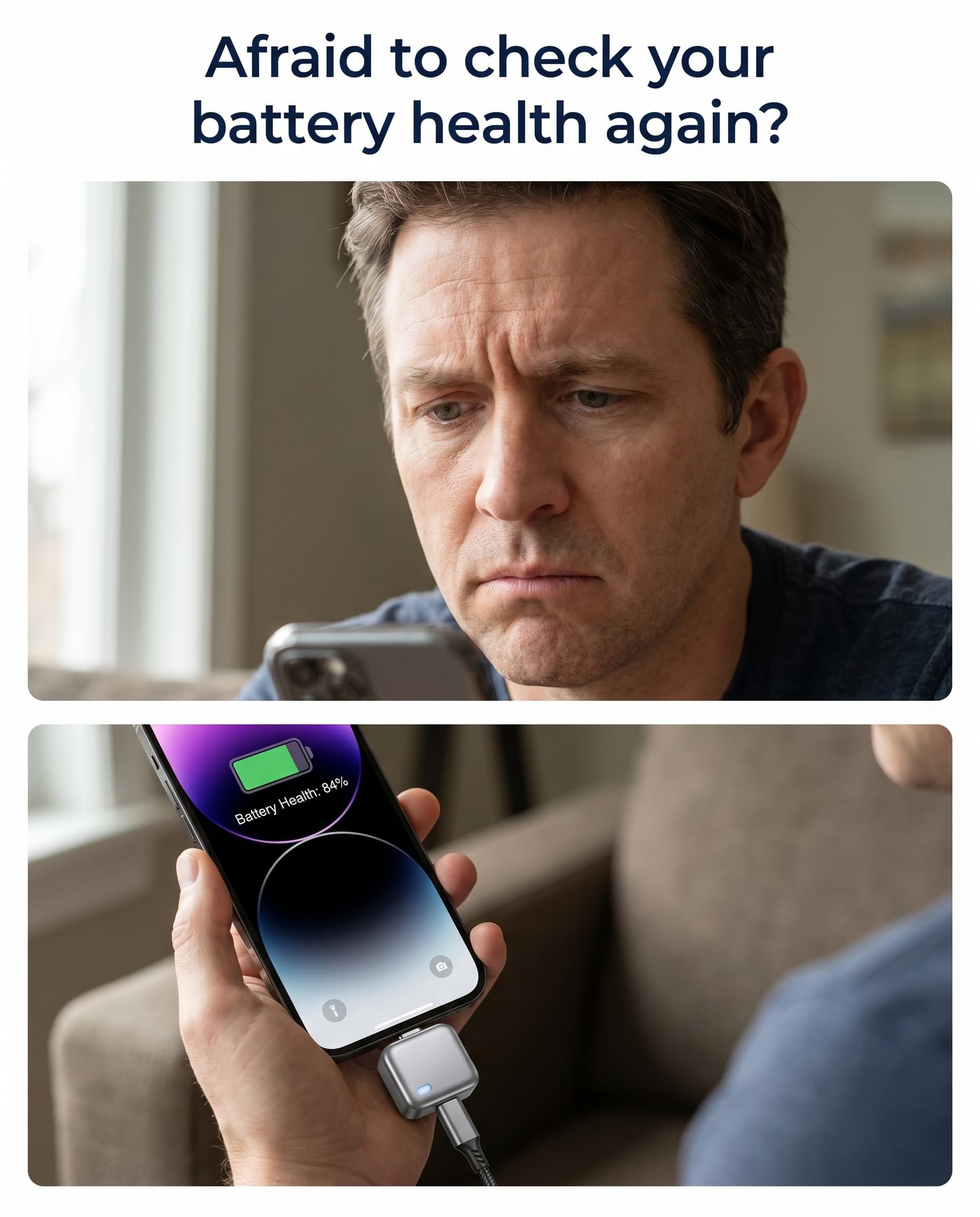 Afraid to check your battery health again?